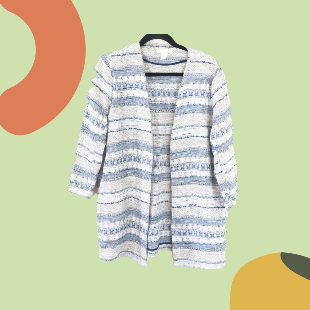 H&M Modern Aztec Tribal Woven Cardigan / Jacket